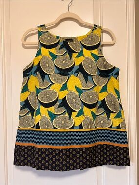 🍋🍋Summer Lemon Squeeze Sleeveless Open Back Tank Top🍋🍋